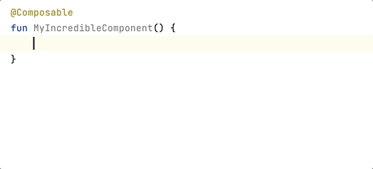 Autocomplete inefficiency when using Jetpack Compose