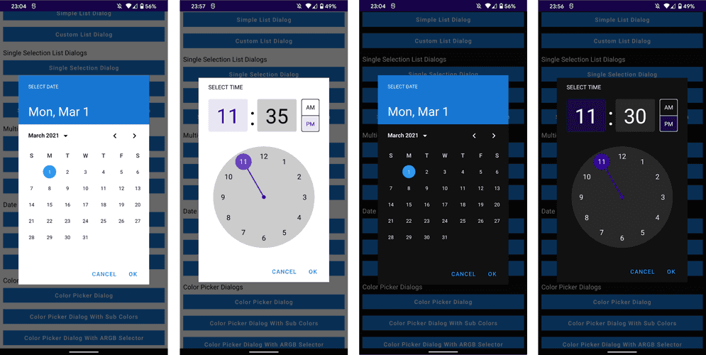 Compose Material Dialog